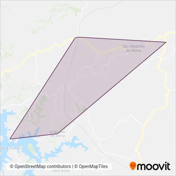 Transilveira coverage area map