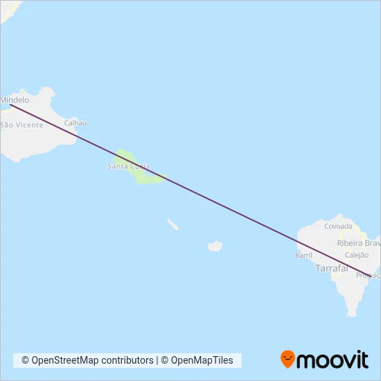 Polar coverage area map