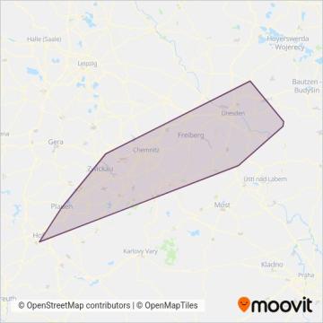 Схема покрытия компании MRB