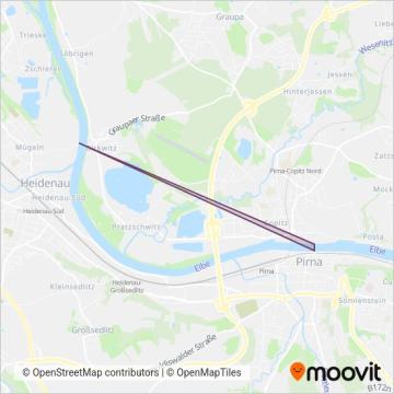Схема покрытия компании RVSOE (Паром)