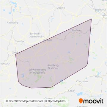 Схема покрытия компании RV BVO Bus