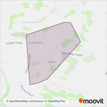 Схема покрытия компании SV Burgstädt Kleinfzg