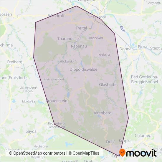 RVD-Busverkehr Verbundsgebiet