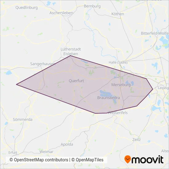 PNVG Merseburg-Querfurt coverage area map