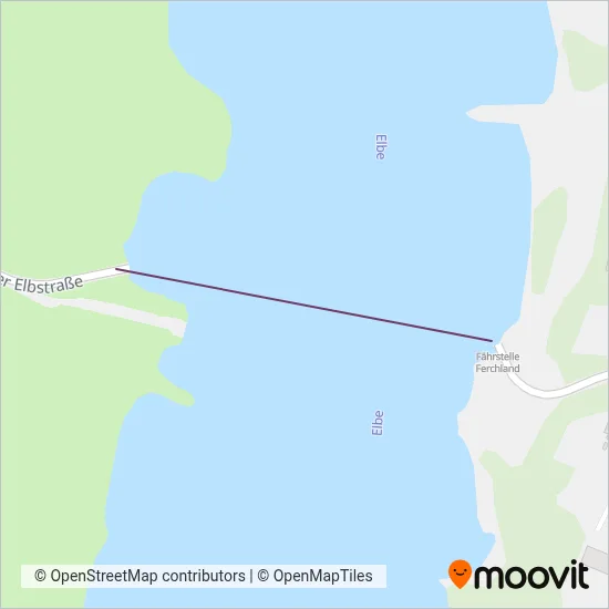 Nahverkehrsgesellschaft Jerichower Land (Ferry) coverage area map