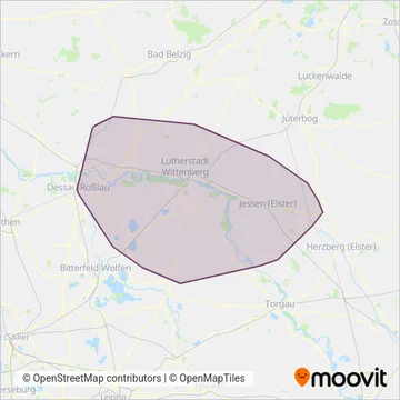 Vetter GmbH coverage area map