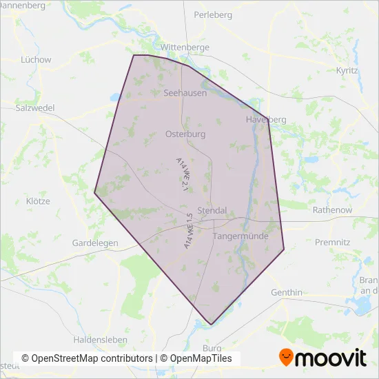 Stendalbus Verbundsgebiet