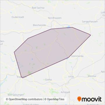 Схема покрытия компании RB-Gesellschaft UHK mbH
