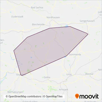 Схема покрытия компании RB-Gesellschaft UHK mbH