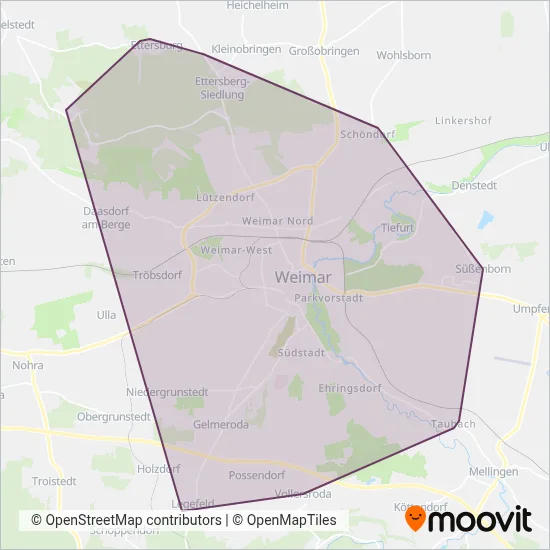 Stadtwirtschaft Weimar GmbH Verbundsgebiet