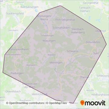 Схема покрытия компании MBB GmbH
