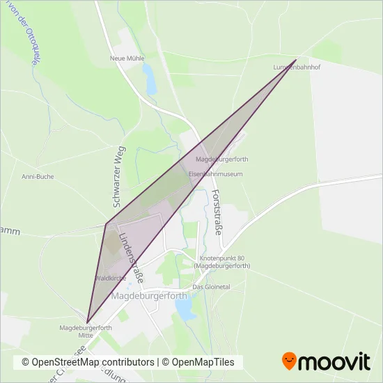 Traditionsverein Kleinbahn des Kreises Jerichow I e.V. Verbundsgebiet