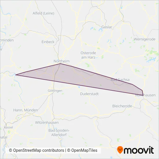 DB Regio AG Nord Verbundsgebiet