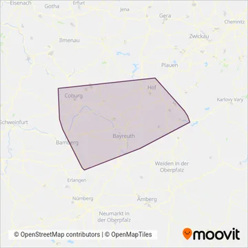agilis (Rail) coverage area map