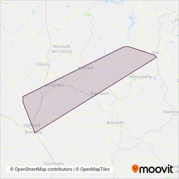 Схема покрытия компании agilis (Автобус)