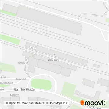 Схема покрытия компании trilex-express - Die Länderbahn GmbH DLB