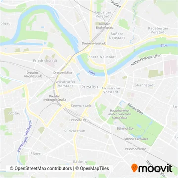 Süd-Thüringen-Bahn Express coverage area map