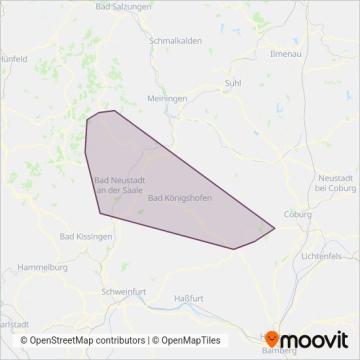 Схема покрытия компании Strasse