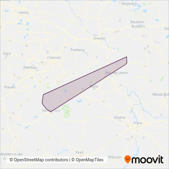 Ceske Drahy Verbundsgebiet