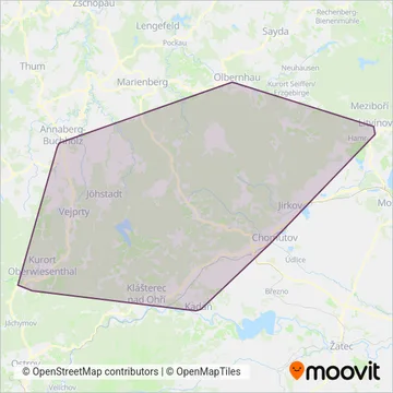 Tschechische Republik (Sonstige) coverage area map