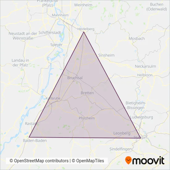 Österreichische Bundesbahnen Verbundsgebiet