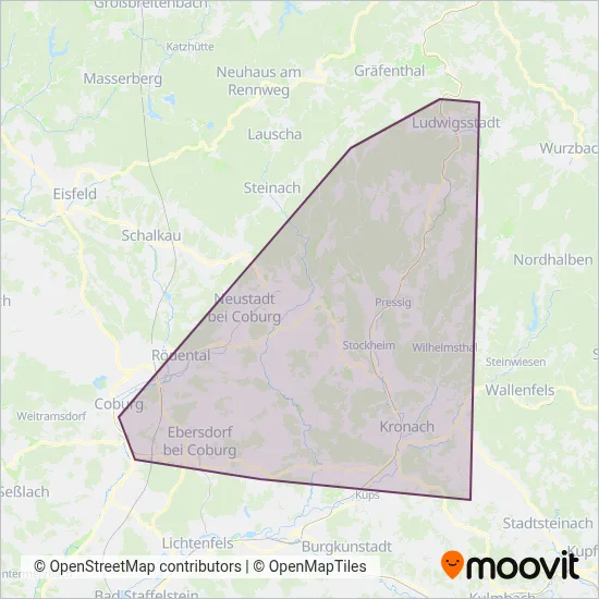 Martin Regionalbus Verbundsgebiet