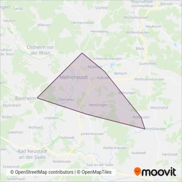 Схема покрытия компании Bus13
