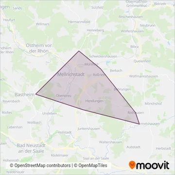 Bus13 coverage area map