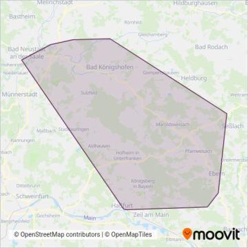 Схема покрытия компании Wagenhäuser