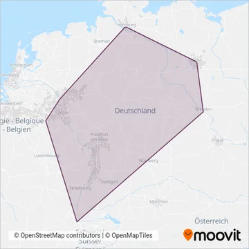 FlixTrain-de coverage area map