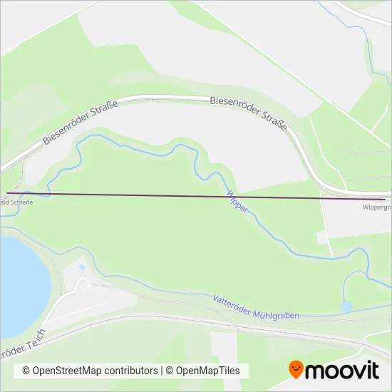 Parkeisenbahn Vatterode coverage area map