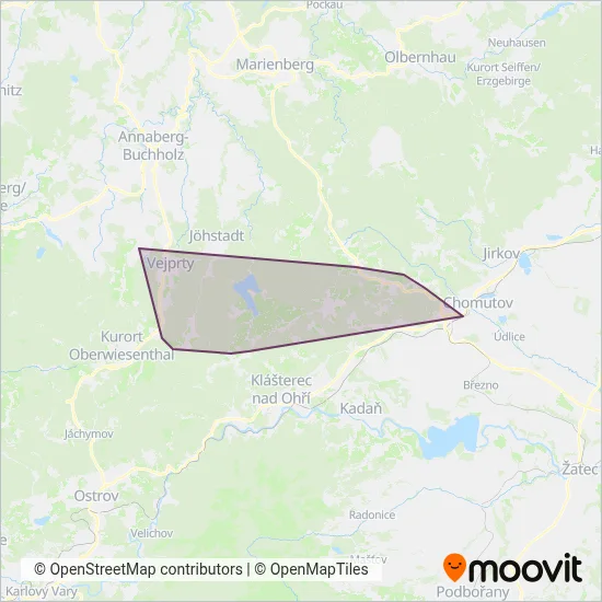 Die Länderbahn GmbH (Bus) Verbundsgebiet