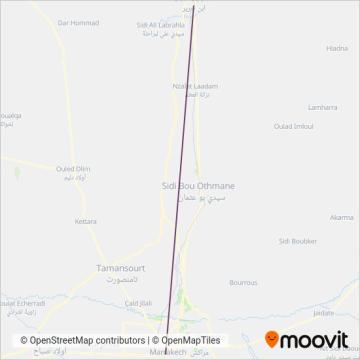 ONCF coverage area map