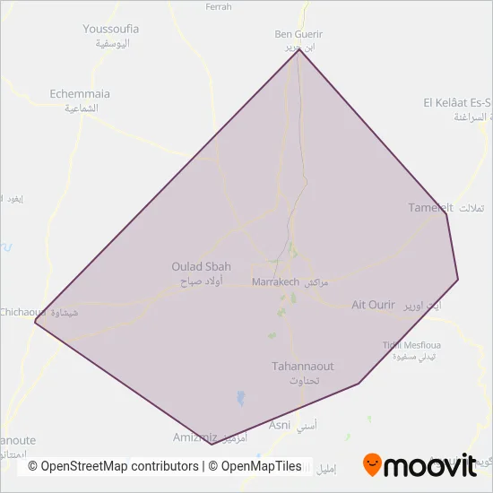 Alsa Marrakesh coverage area map