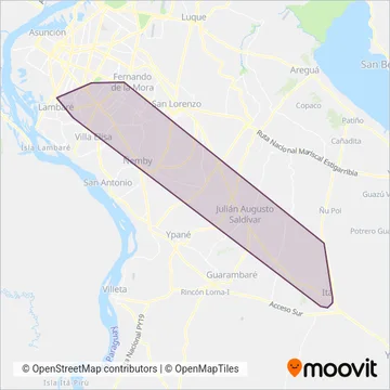 3 De Febrero S.R.L. coverage area map