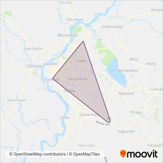 3 De Febrero S.R.L. coverage area map