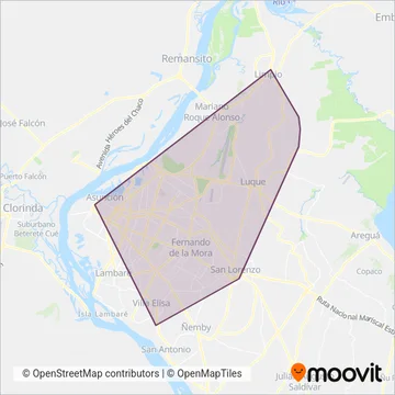 La Limpeña SRL coverage area map