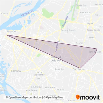 González Quiñonez SRL coverage area map