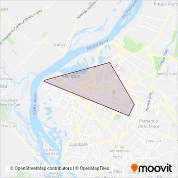 Campo Limpio S.A. coverage area map