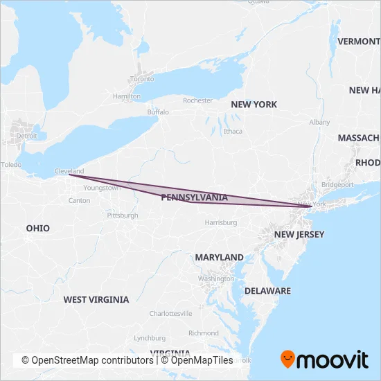 FlixBus-us coverage area map