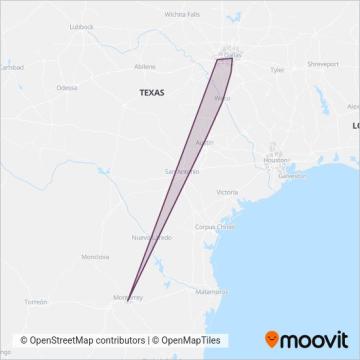 Greyhound-us coverage area map