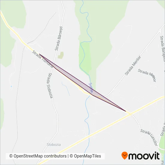TransLoc Târgu Jiu (Cable Car) coverage area map