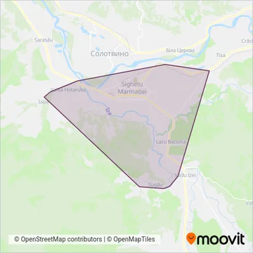 Mara Nord Sighetu Marmației coverage area map