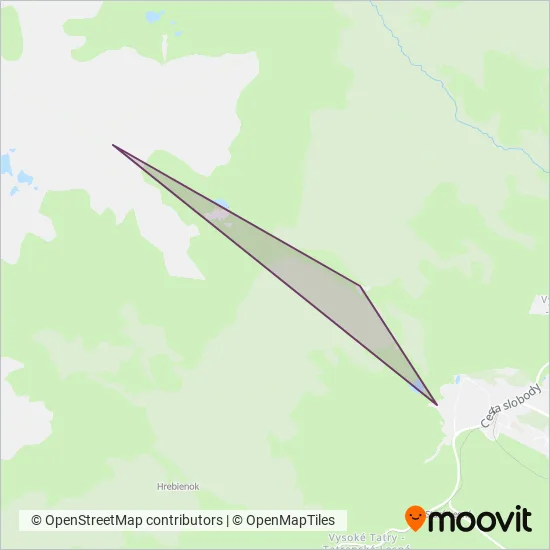 Tatry mountain resorts, a.s. coverage area map