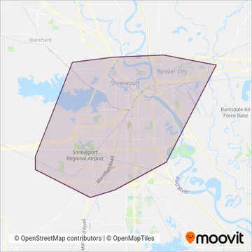 SporTran coverage area map