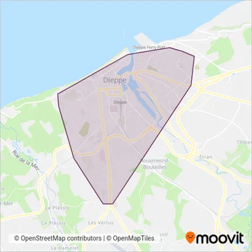 Deep Mob (Dieppe-Maritime) coverage area map