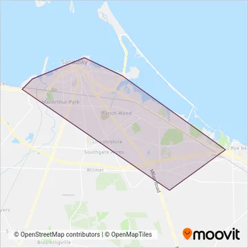 STS coverage area map
