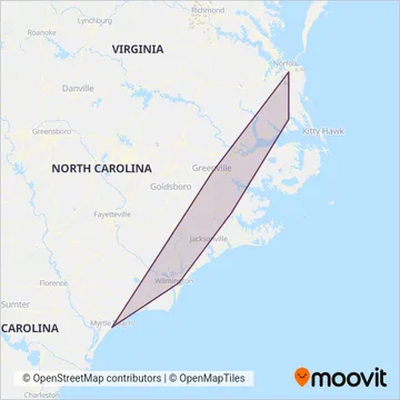 Greyhound-us coverage area map