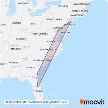 FlixBus-us coverage area map