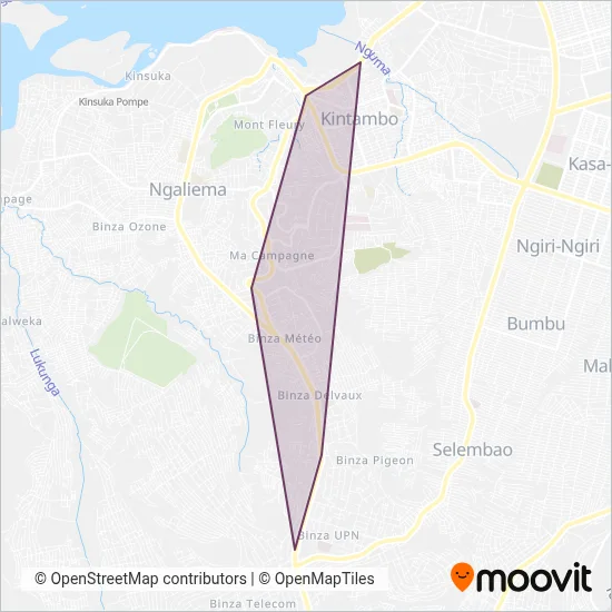 Esprit de vie coverage area map